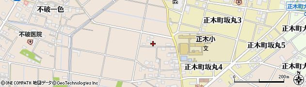 岐阜県羽島市正木町不破一色62周辺の地図