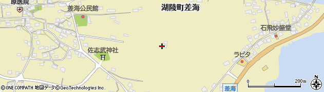 島根県出雲市湖陵町差海周辺の地図