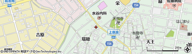 愛知県江南市上奈良町瑞穂61周辺の地図