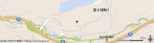 岐阜県多治見市富士見町3丁目周辺の地図