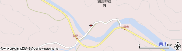 京都府南丹市美山町豊郷（出合）周辺の地図