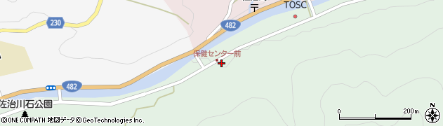 鳥取市社会福祉協議会　佐治町総合福祉センター周辺の地図