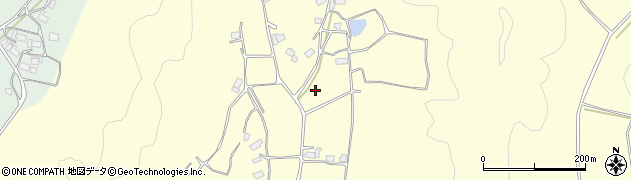 京都府綾部市位田町（岡倉）周辺の地図