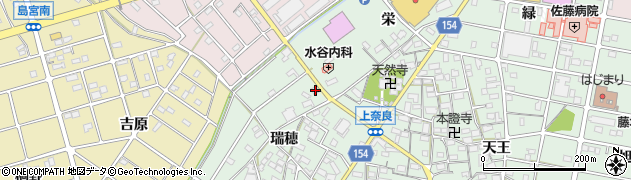 愛知県江南市上奈良町瑞穂66周辺の地図