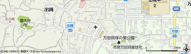 神奈川県平塚市出縄169周辺の地図