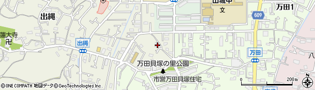 神奈川県平塚市出縄176周辺の地図
