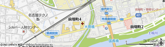 岐阜トヨペット　多治見店周辺の地図