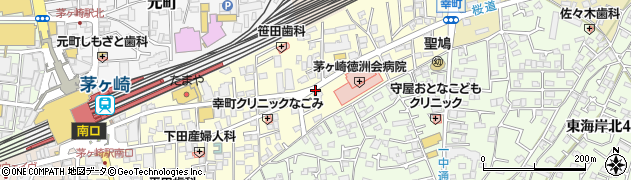 徳洲会病院前周辺の地図