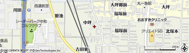 愛知県一宮市今伊勢町馬寄中坪18周辺の地図