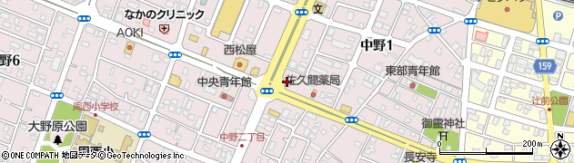 千葉興業銀行君津支店周辺の地図