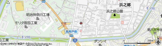 神奈川県茅ヶ崎市浜之郷838周辺の地図