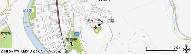 嶽之下神社周辺の地図