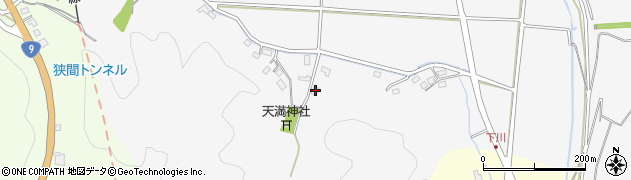 京都府福知山市上天津105周辺の地図