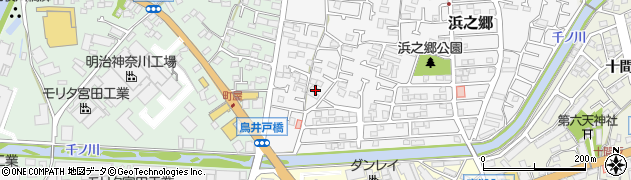 神奈川県茅ヶ崎市浜之郷812周辺の地図