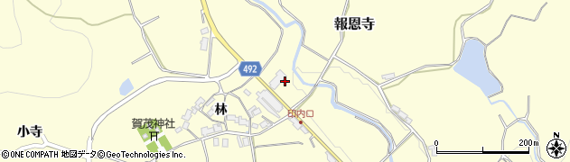 京都府福知山市報恩寺（東黒田）周辺の地図