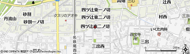 愛知県一宮市木曽川町玉ノ井（四ツ辻東二ノ切）周辺の地図