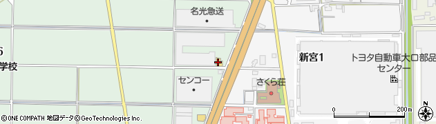 川喜 大口店周辺の地図