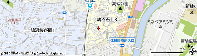 神奈川県藤沢市鵠沼石上3丁目周辺の地図