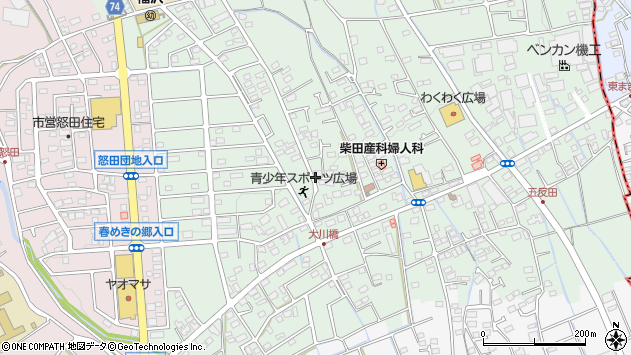 〒250-0103 神奈川県南足柄市壗下の地図