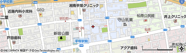 湘南酒場周辺の地図