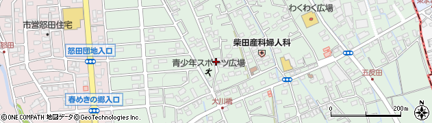 神奈川県南足柄市壗下周辺の地図