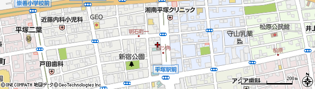 大同生命保険株式会社　平塚営業所周辺の地図