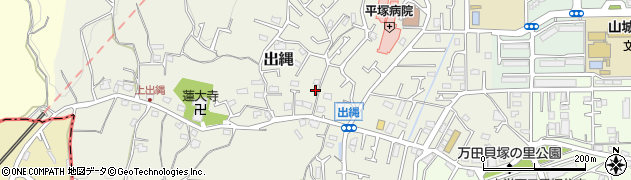 神奈川県平塚市出縄445-1周辺の地図