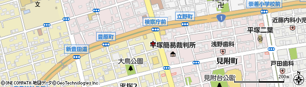 平塚飯店周辺の地図
