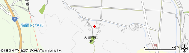 京都府福知山市上天津77周辺の地図
