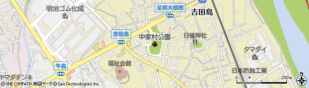 中家村公園周辺の地図