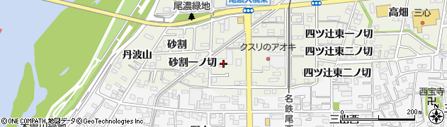 愛知県一宮市木曽川町玉ノ井（野方浦）周辺の地図