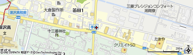 GENKINEXT 鎌倉笛田周辺の地図