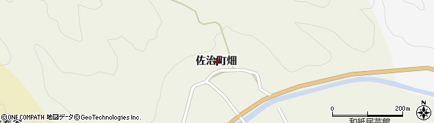 鳥取県鳥取市佐治町畑周辺の地図