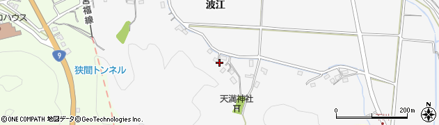 京都府福知山市上天津57-1周辺の地図
