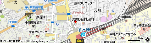 水火 茅ヶ崎店周辺の地図