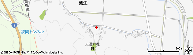 京都府福知山市上天津74周辺の地図