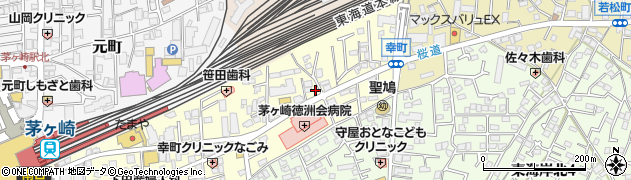 リベラ茅ヶ崎店周辺の地図