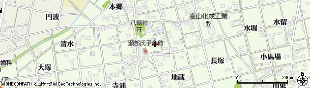 愛知県一宮市瀬部大門48周辺の地図