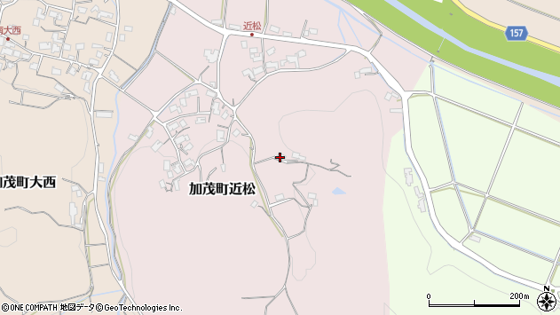 〒699-1103 島根県雲南市加茂町近松の地図