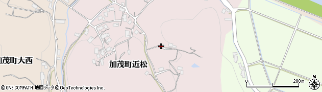 島根県雲南市加茂町近松周辺の地図