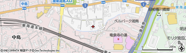 神奈川県茅ヶ崎市今宿887周辺の地図