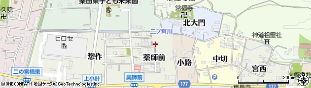 愛知県犬山市薬師前28周辺の地図