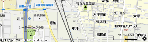 愛知県一宮市今伊勢町馬寄中坪10周辺の地図