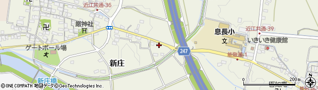 滋賀県米原市新庄113周辺の地図