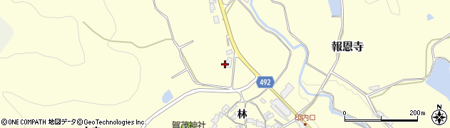 京都府福知山市報恩寺浦酒屋周辺の地図