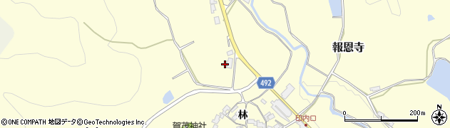 京都府福知山市報恩寺（浦酒屋）周辺の地図