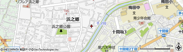 神奈川県茅ヶ崎市浜之郷1107周辺の地図