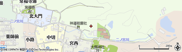愛知県犬山市洞田周辺の地図
