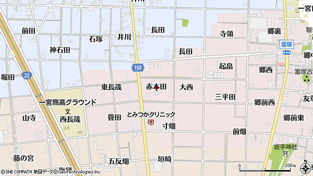 〒491-0123 愛知県一宮市富塚の地図