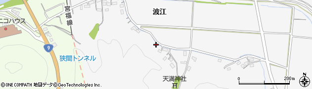 京都府福知山市上天津54周辺の地図